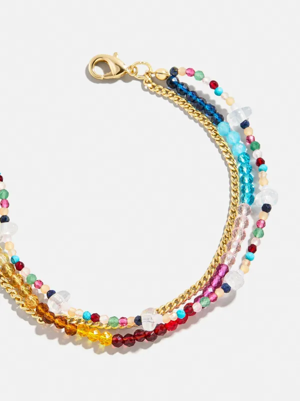 Rowan Semi-Precious Layered Bracelet - Lisbon sold by BaubleBar