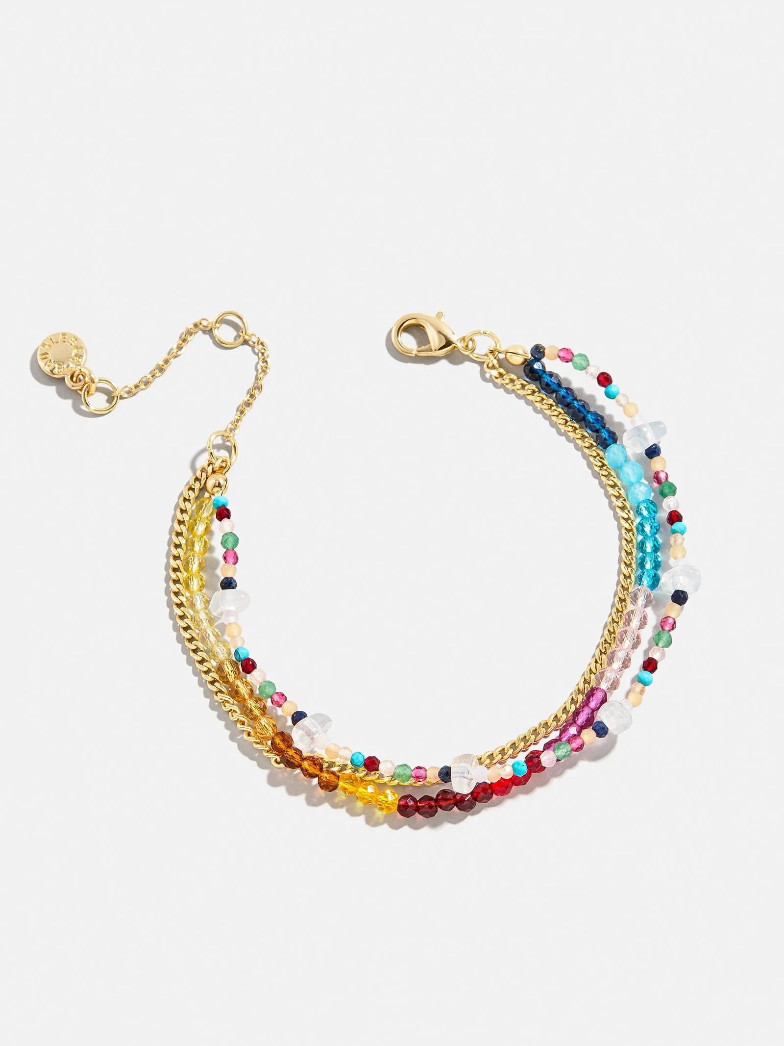 Rowan Semi-Precious Layered Bracelet - Lisbon sold by BaubleBar product image thumbnail 3