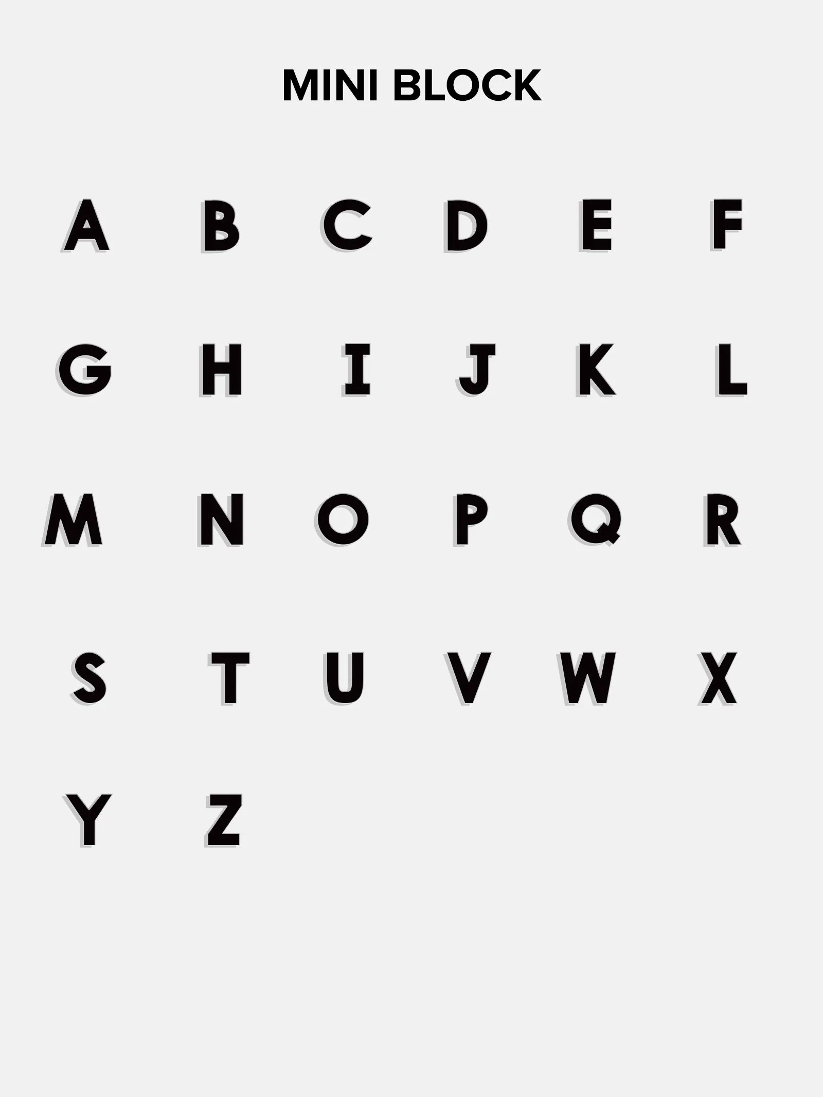 Mini Pave Block Cluster Custom Nameplate Necklace - 3 Names sold by BaubleBar product image thumbnail 4