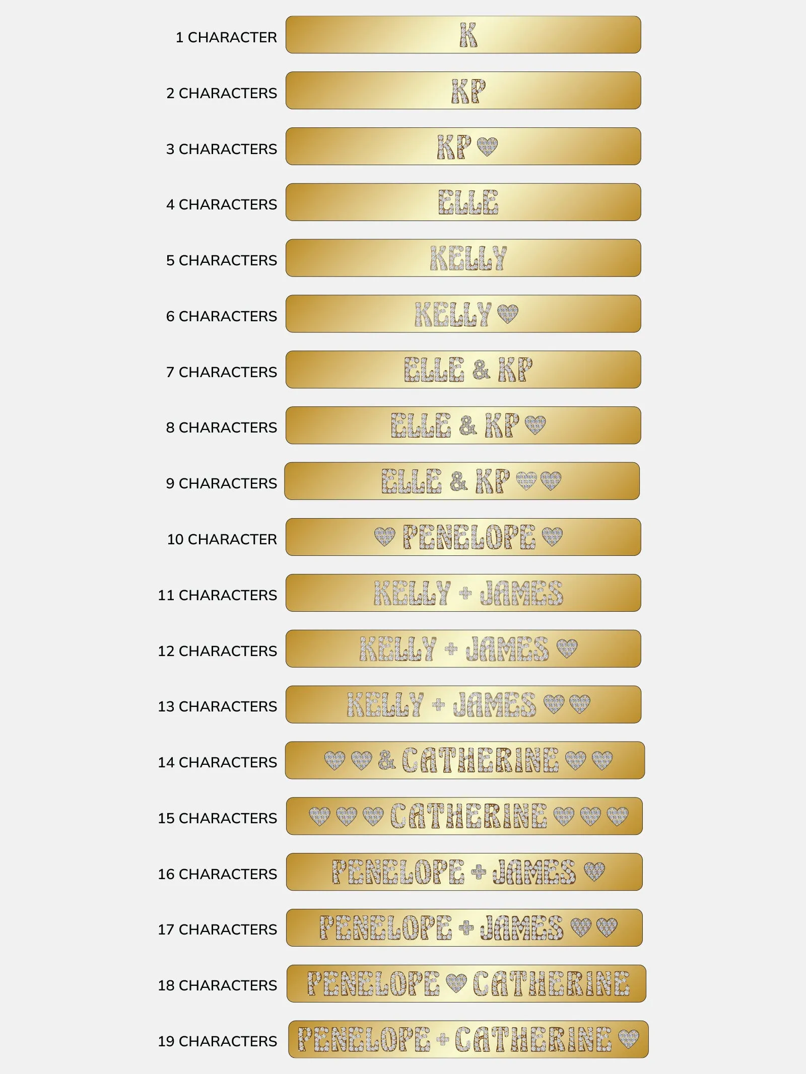 Groovy Letter Custom Hinge Bangle - Gold/Pavé sold by BaubleBar product image thumbnail 3