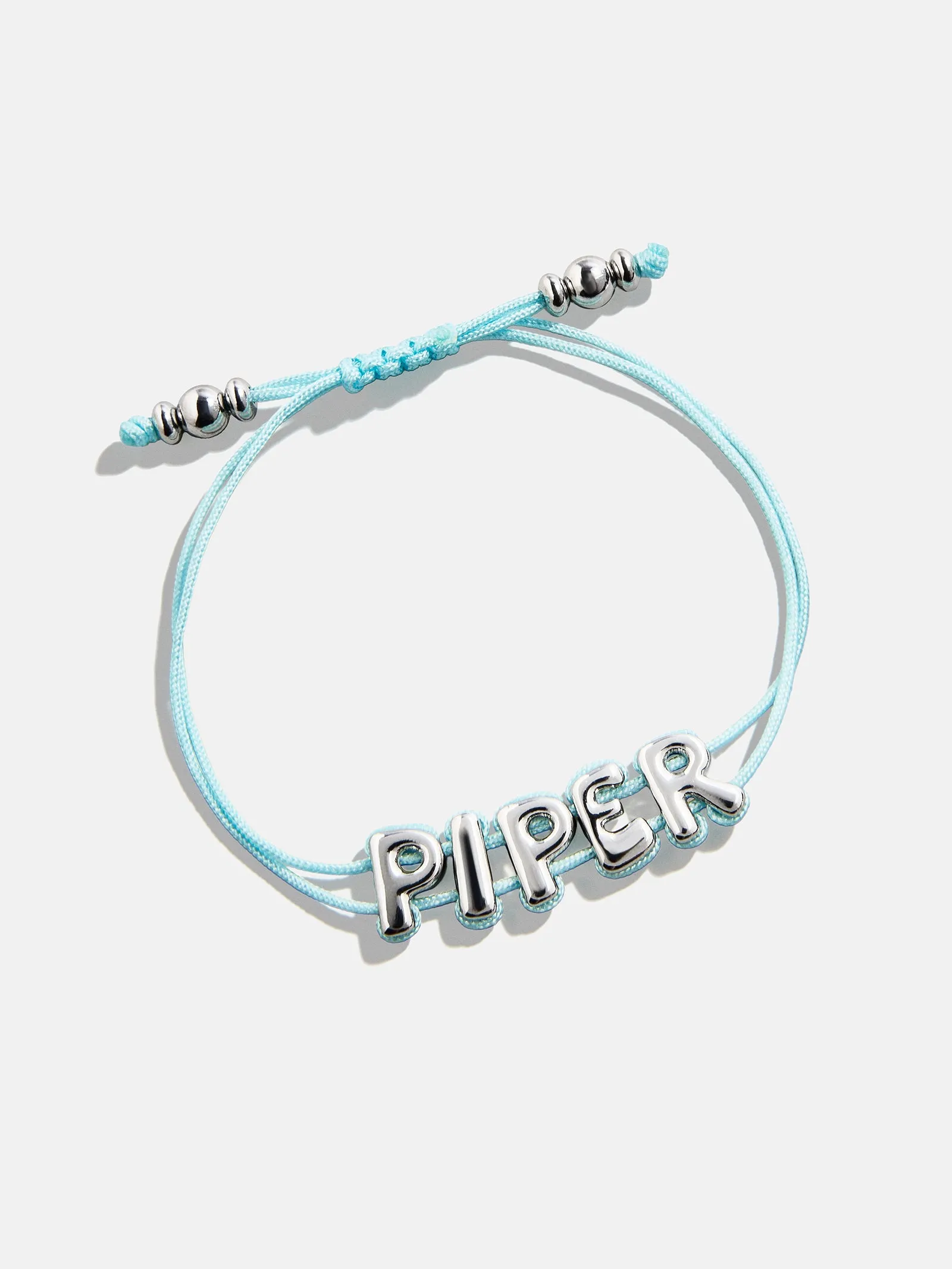 Wrapped Up Bubble Waterproof Custom Cord Bracelet - Turquoise sold by BaubleBar product image thumbnail 5