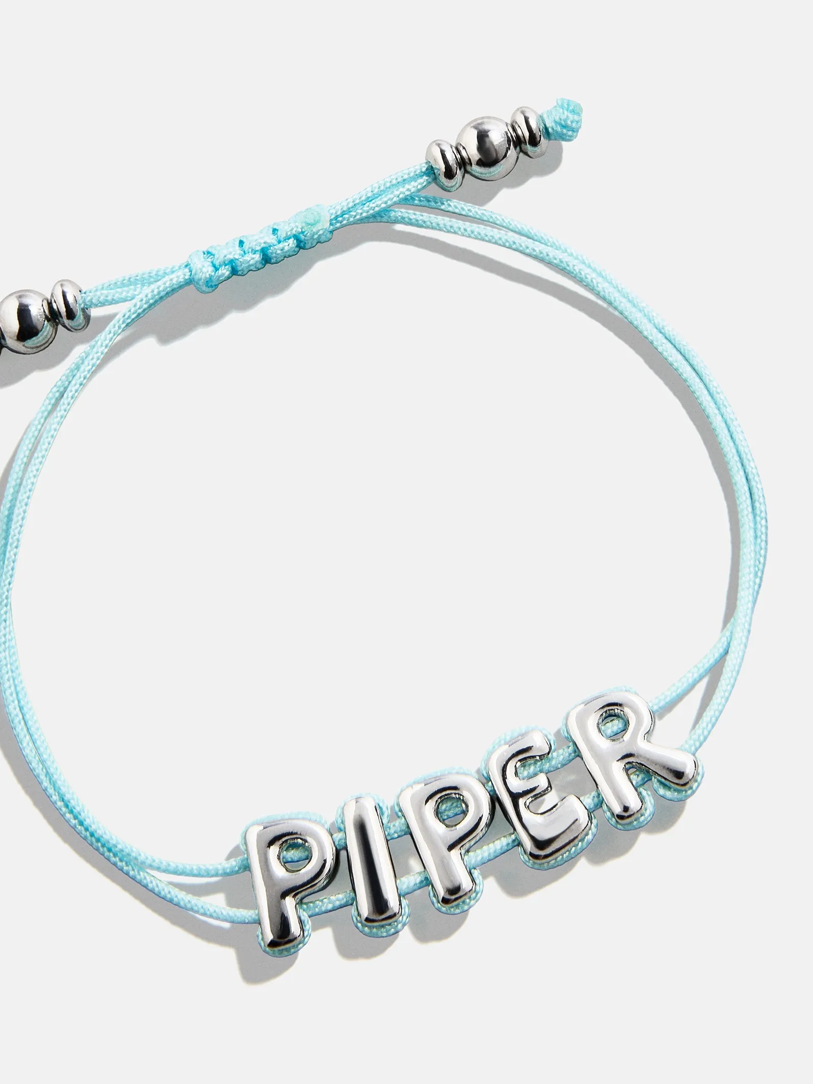 Wrapped Up Bubble Waterproof Custom Cord Bracelet - Turquoise sold by BaubleBar product image thumbnail 4