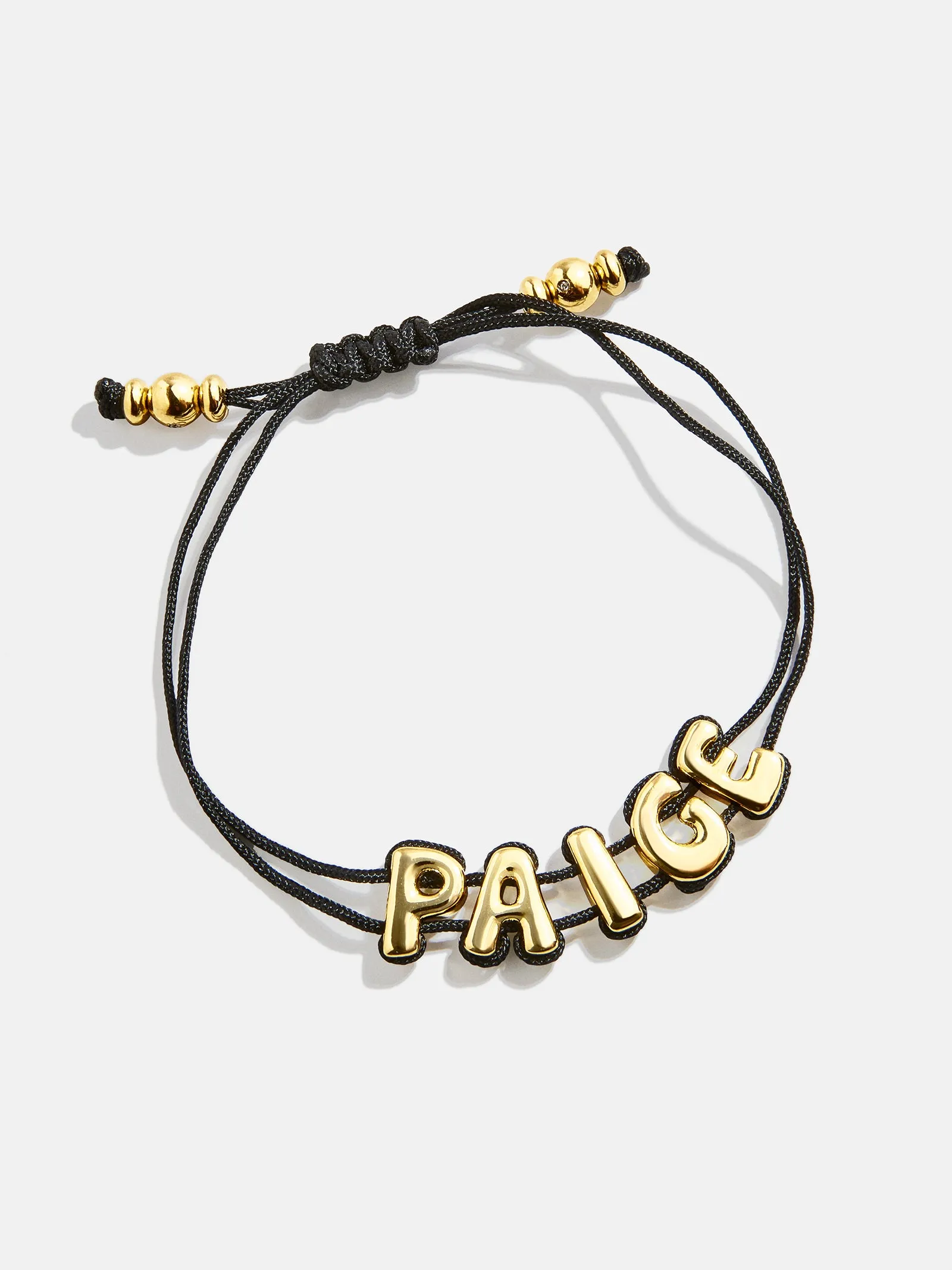 Wrapped Up Bubble Waterproof Custom Cord Bracelet - Black sold by BaubleBar product image thumbnail 2