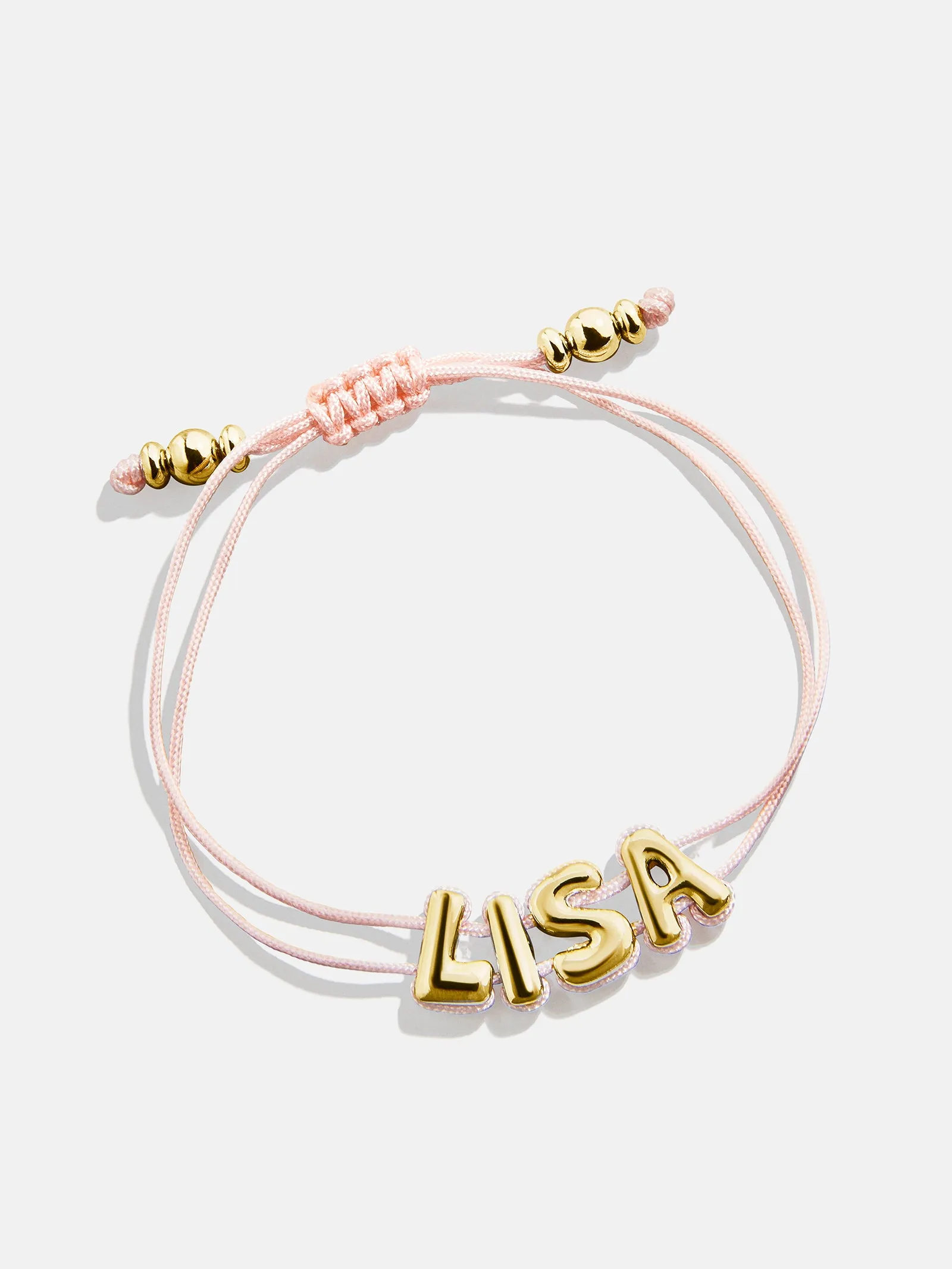 Wrapped Up Bubble Waterproof Custom Cord Bracelet - Blush sold by BaubleBar product image thumbnail 2
