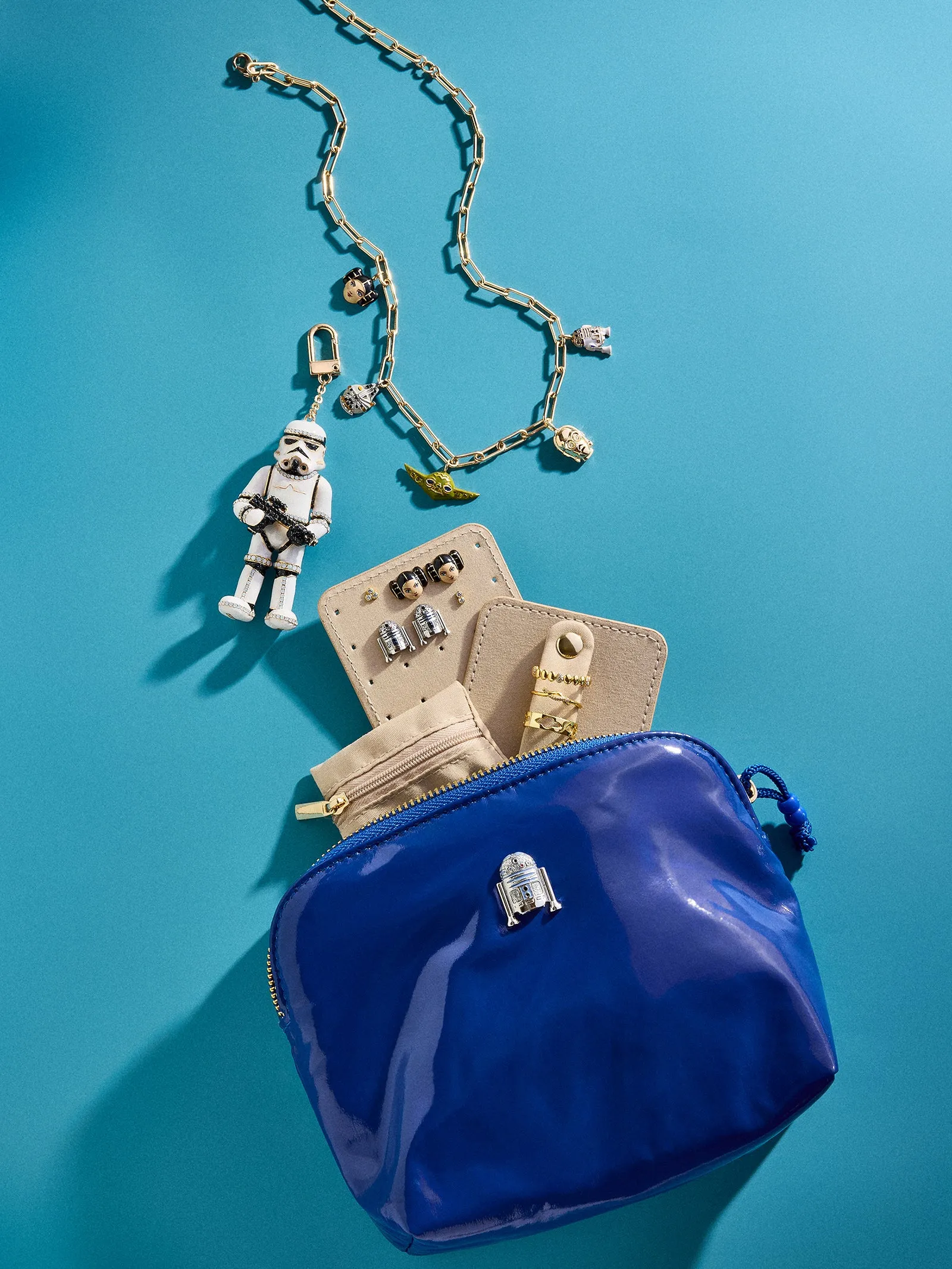 STAR WARS™ Character Jewelry Storage Pouch - R2-D2 sold by BaubleBar