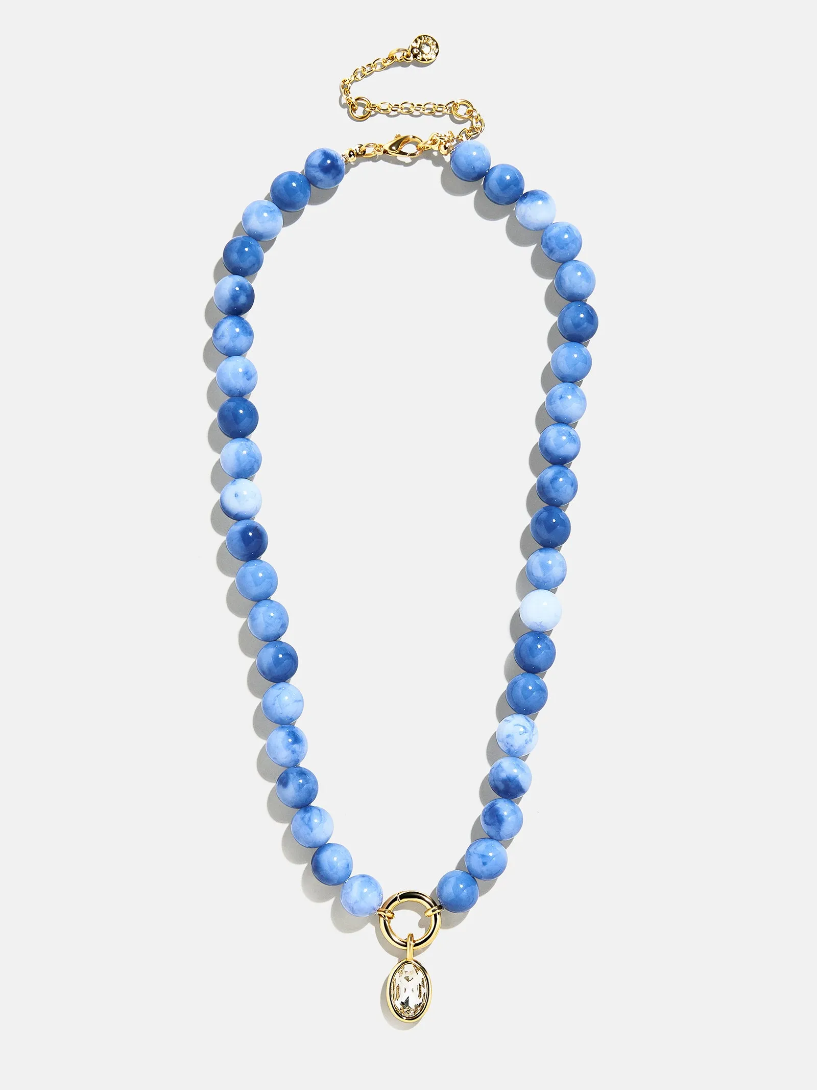 Janette Beaded Ring Necklace - Sodalite sold by BaubleBar product image thumbnail 3