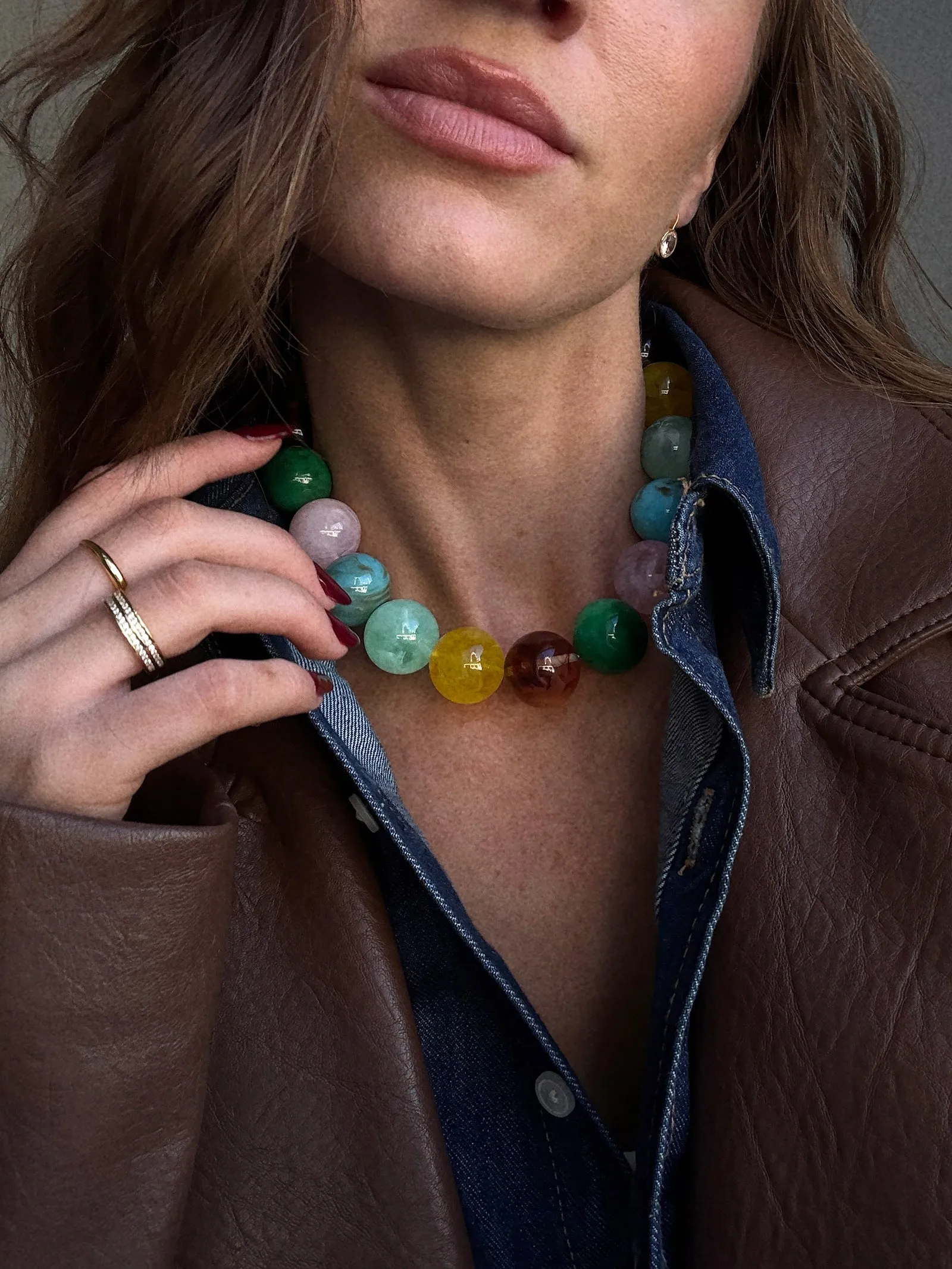 Jane Beaded Necklace - Multi sold by BaubleBar product image thumbnail 2