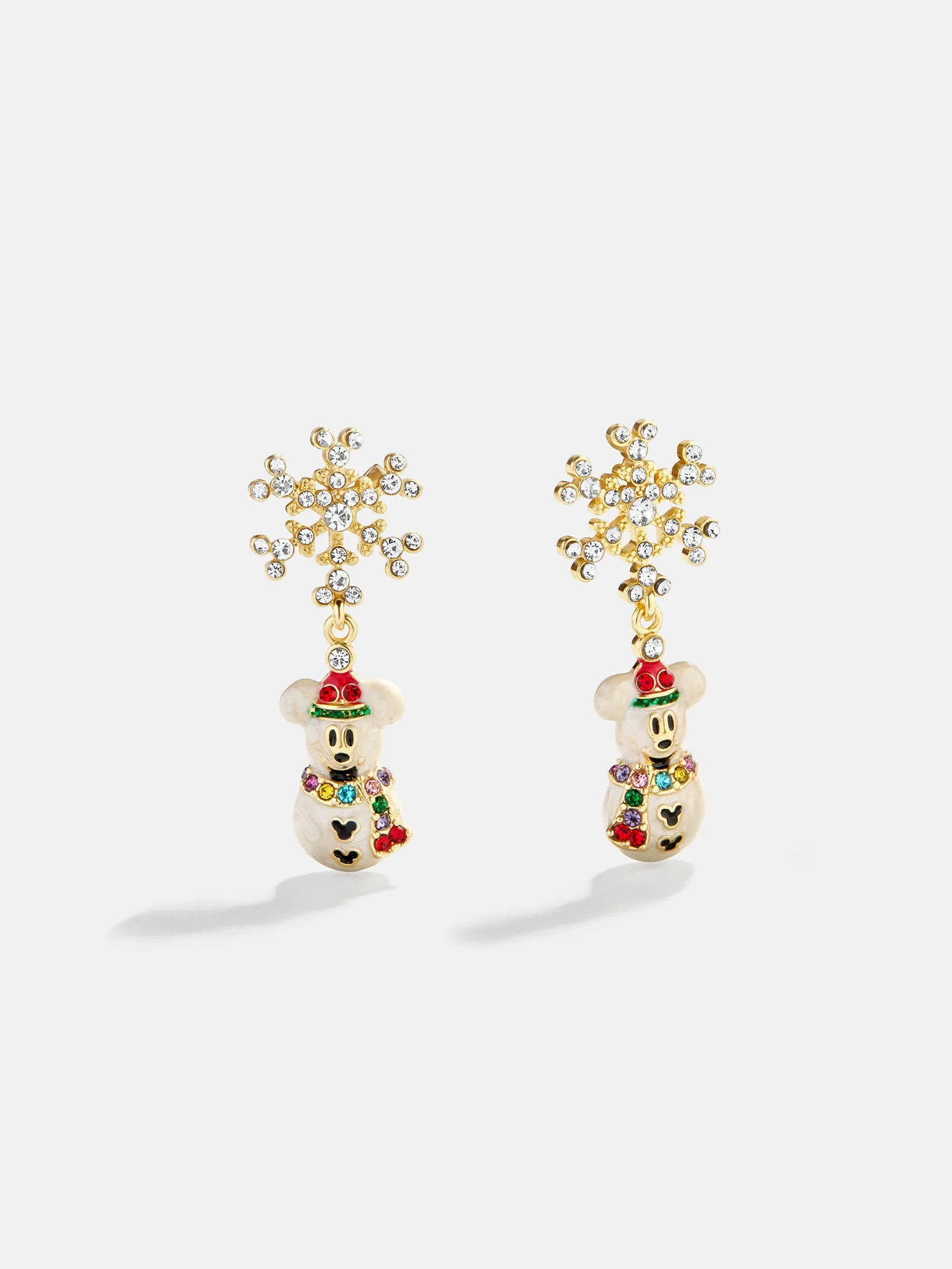 Disney Mickey Mouse Snowman Drop Earrings - Snowman sold by BaubleBar
