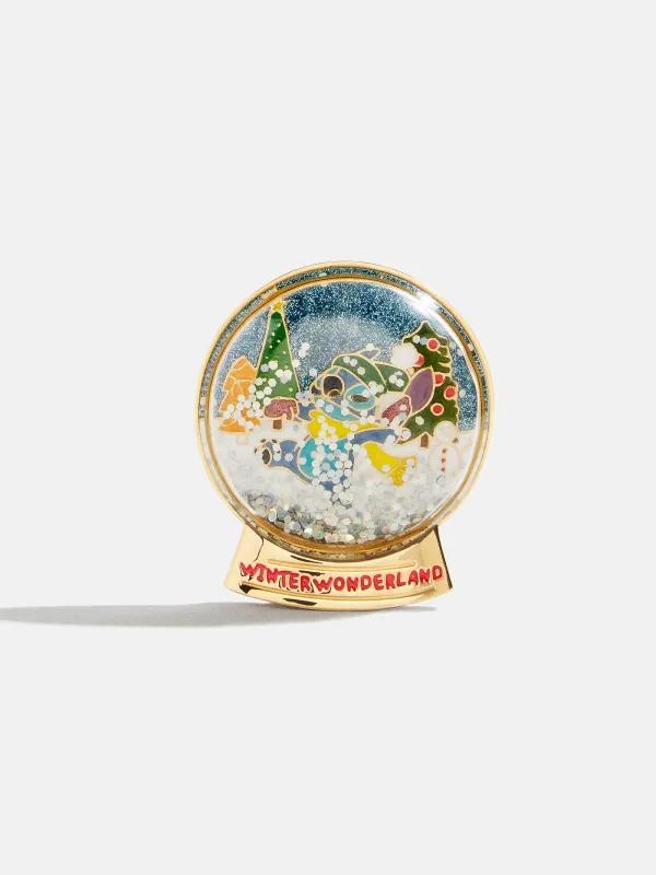 Disney Stitch Snow Globe Pin - Stitch Snow Globe Pin sold by BaubleBar