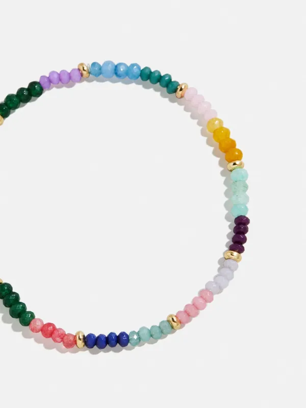 Emily Semi-Precious Bracelet - Multi Color Block sold by BaubleBar