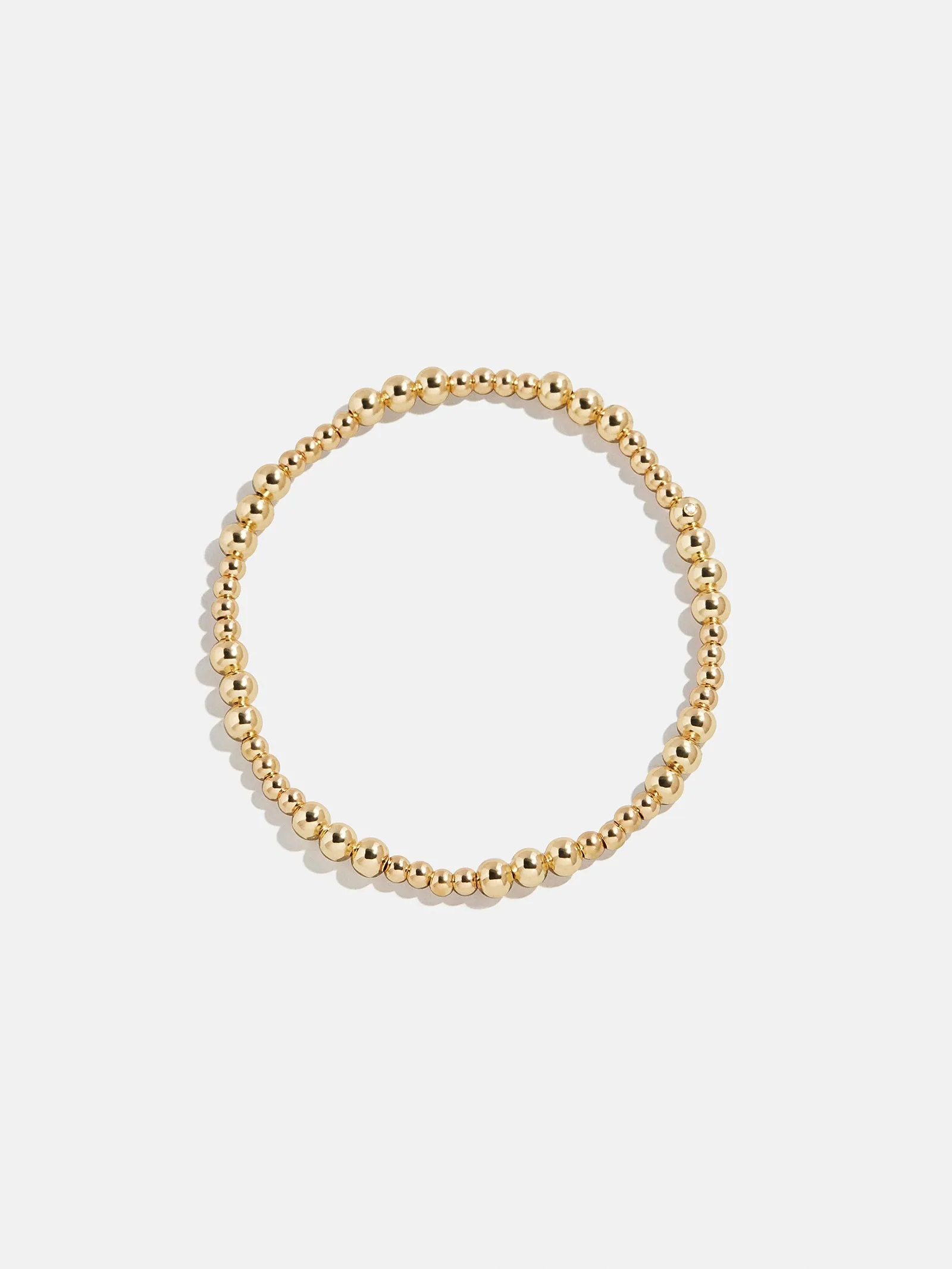 Paula Pisa Bracelet - 3MM/4MM Grouped Gold Pisa sold by BaubleBar