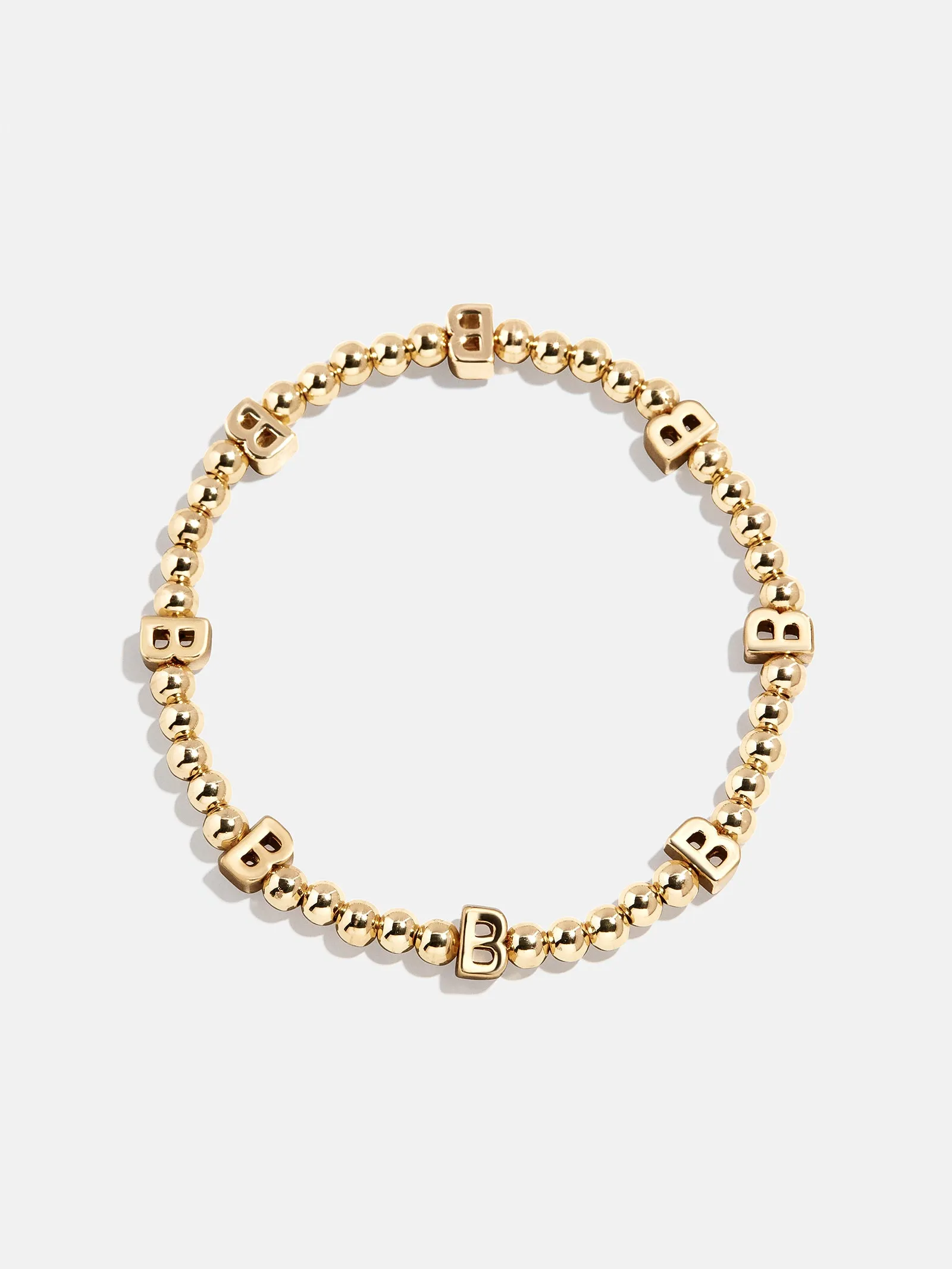 Repeating Initial Pisa Bracelet - Gold sold by BaubleBar product image thumbnail 3