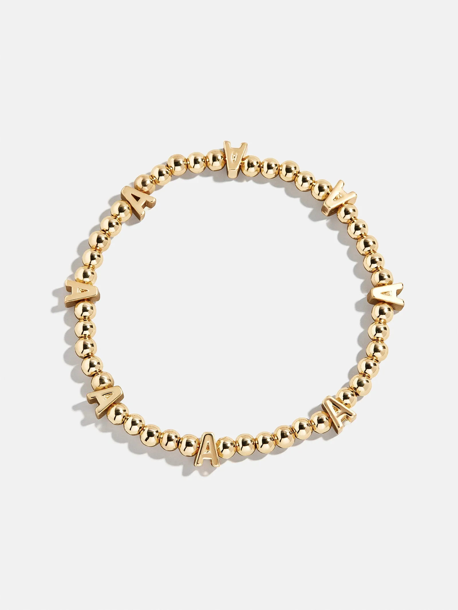 Repeating Initial Pisa Bracelet - Gold sold by BaubleBar product image thumbnail 2