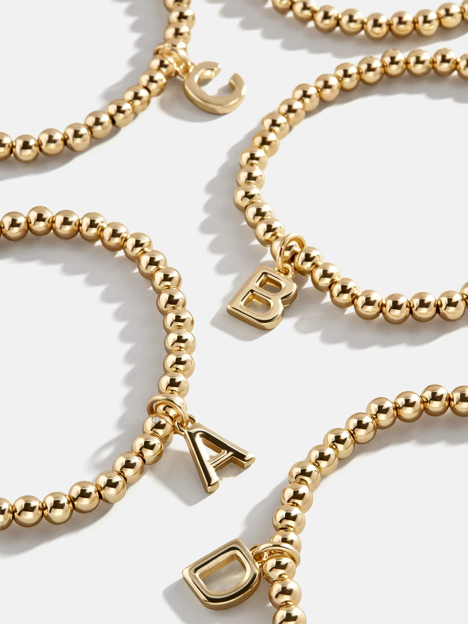 Dangle Charm Initial Pisa Bracelet - Gold sold by BaubleBar product image thumbnail 2