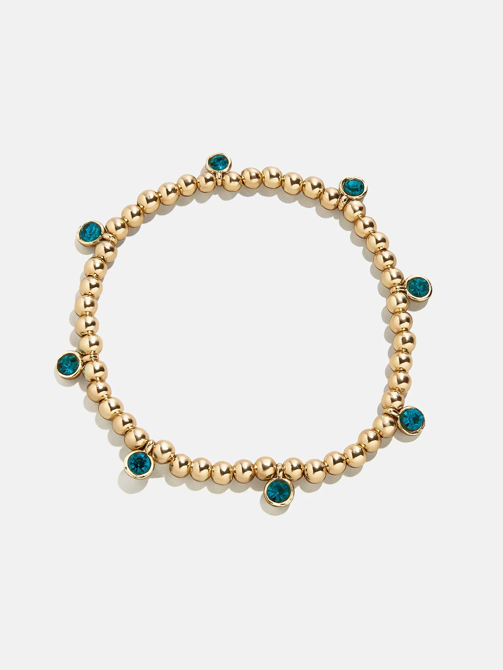 Birthstone Pisa Bracelet - Blue Zircon sold by BaubleBar