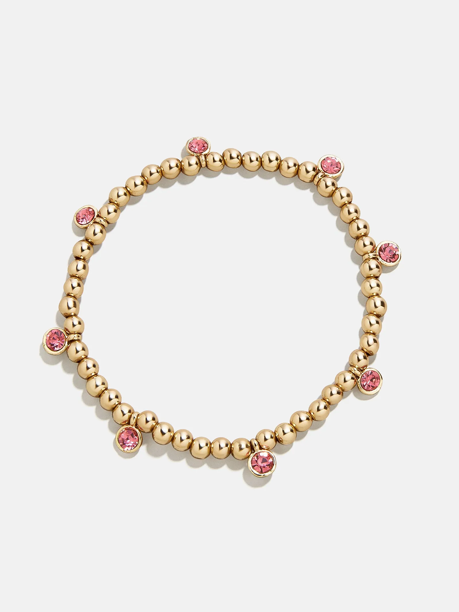 Birthstone Pisa Bracelet - Rose sold by BaubleBar