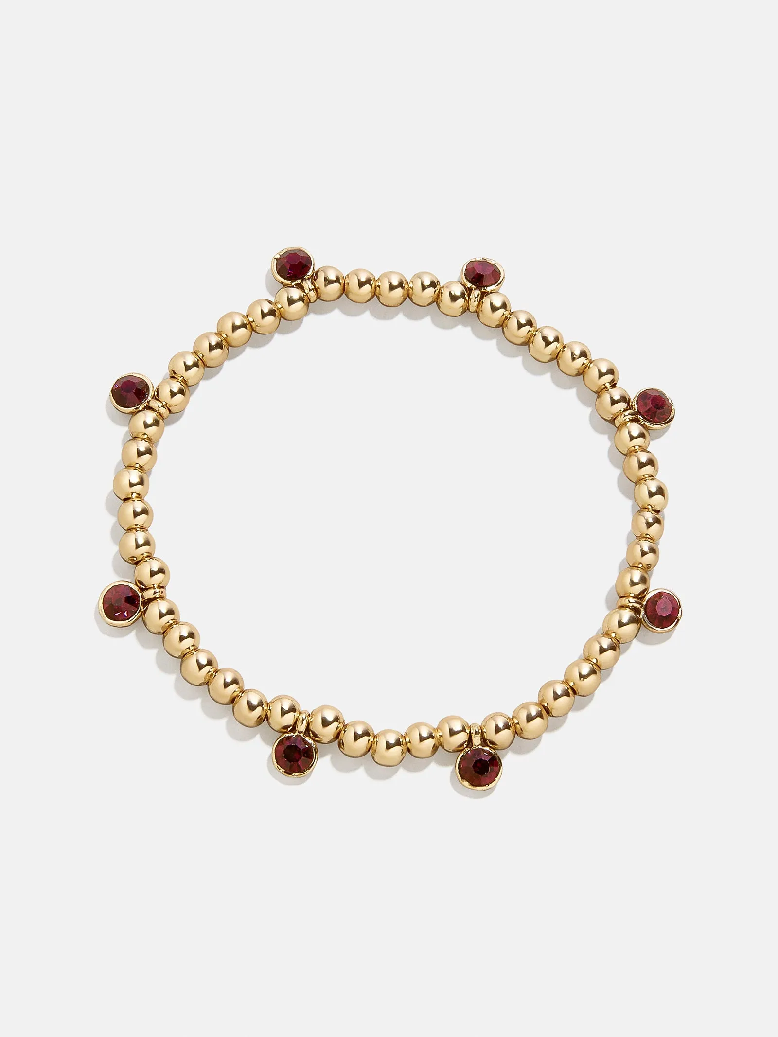 Birthstone Pisa Bracelet - Ruby sold by BaubleBar