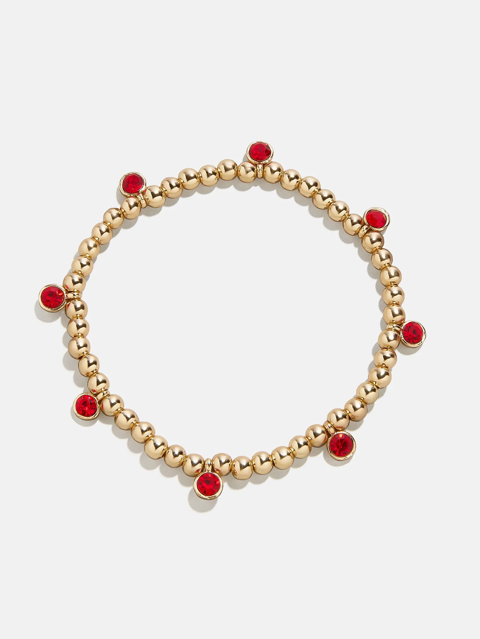 Birthstone Pisa Bracelet - Garnet sold by BaubleBar