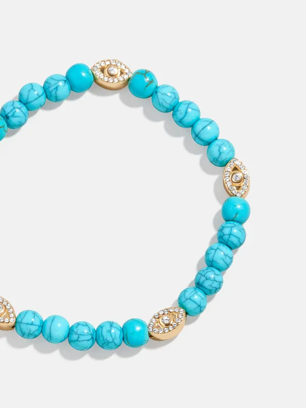 Peace of Mind Semi-Precious Bracelet - Evil Eye sold by BaubleBar