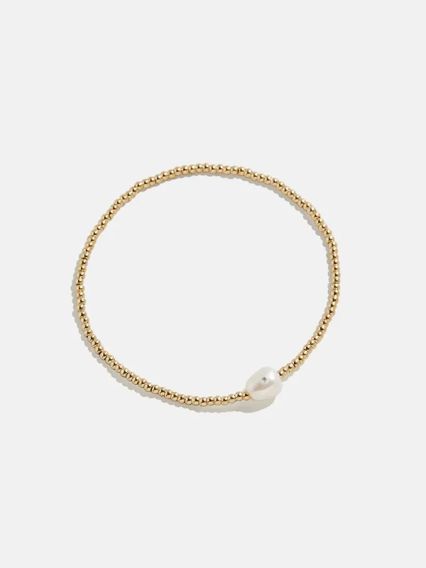 Pearl Stretch Bracelet - Single Pearl sold by BaubleBar
