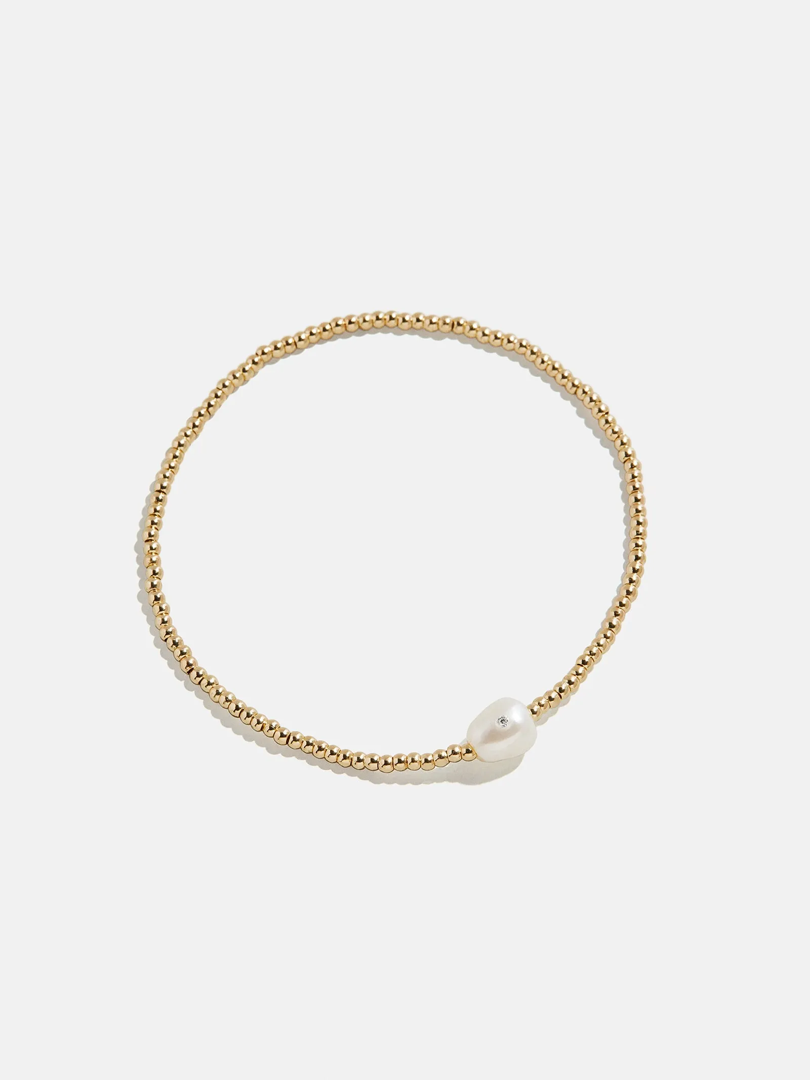 Pearl Stretch Bracelet - Single Pearl sold by BaubleBar