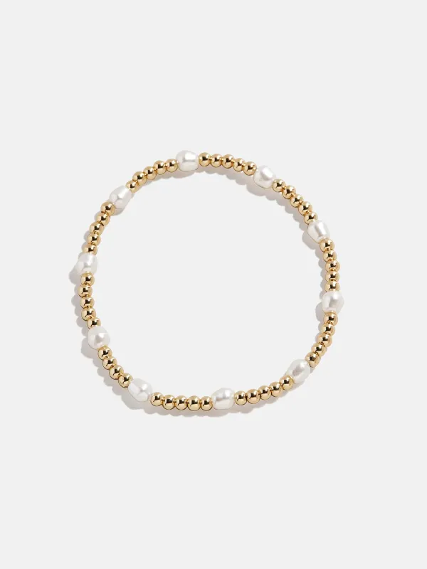 Pearl Stretch Bracelet - Alternating Pearl sold by BaubleBar