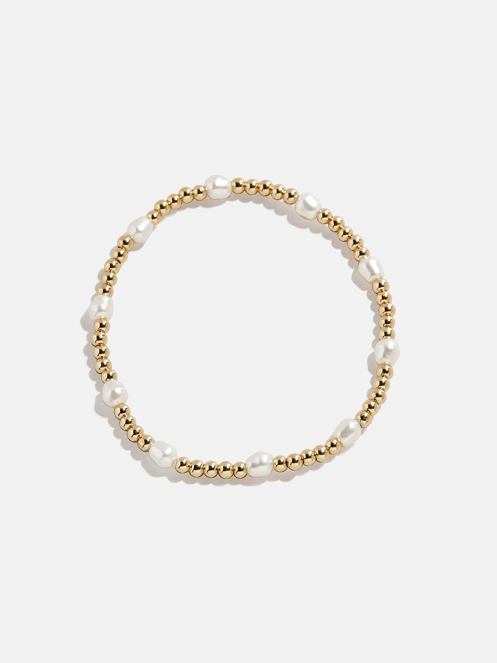 Pearl Stretch Bracelet - Alternating Pearl sold by BaubleBar
