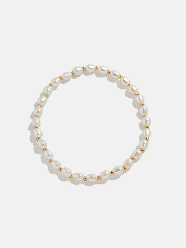 Pearl Stretch Bracelet - Full Pearl sold by BaubleBar
