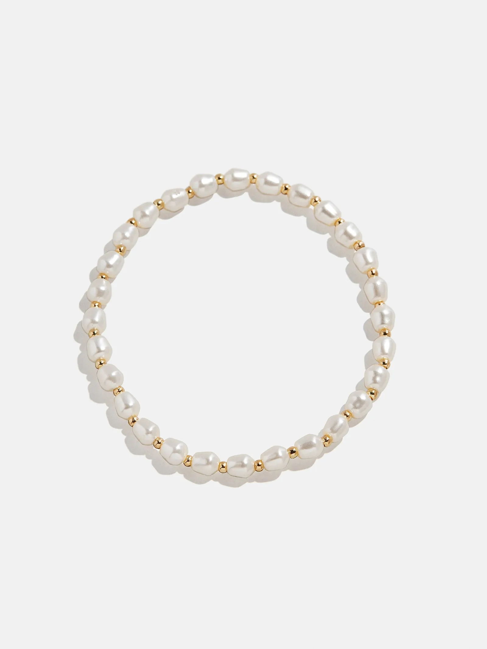 Pearl Stretch Bracelet - Repeating Pearl sold by BaubleBar