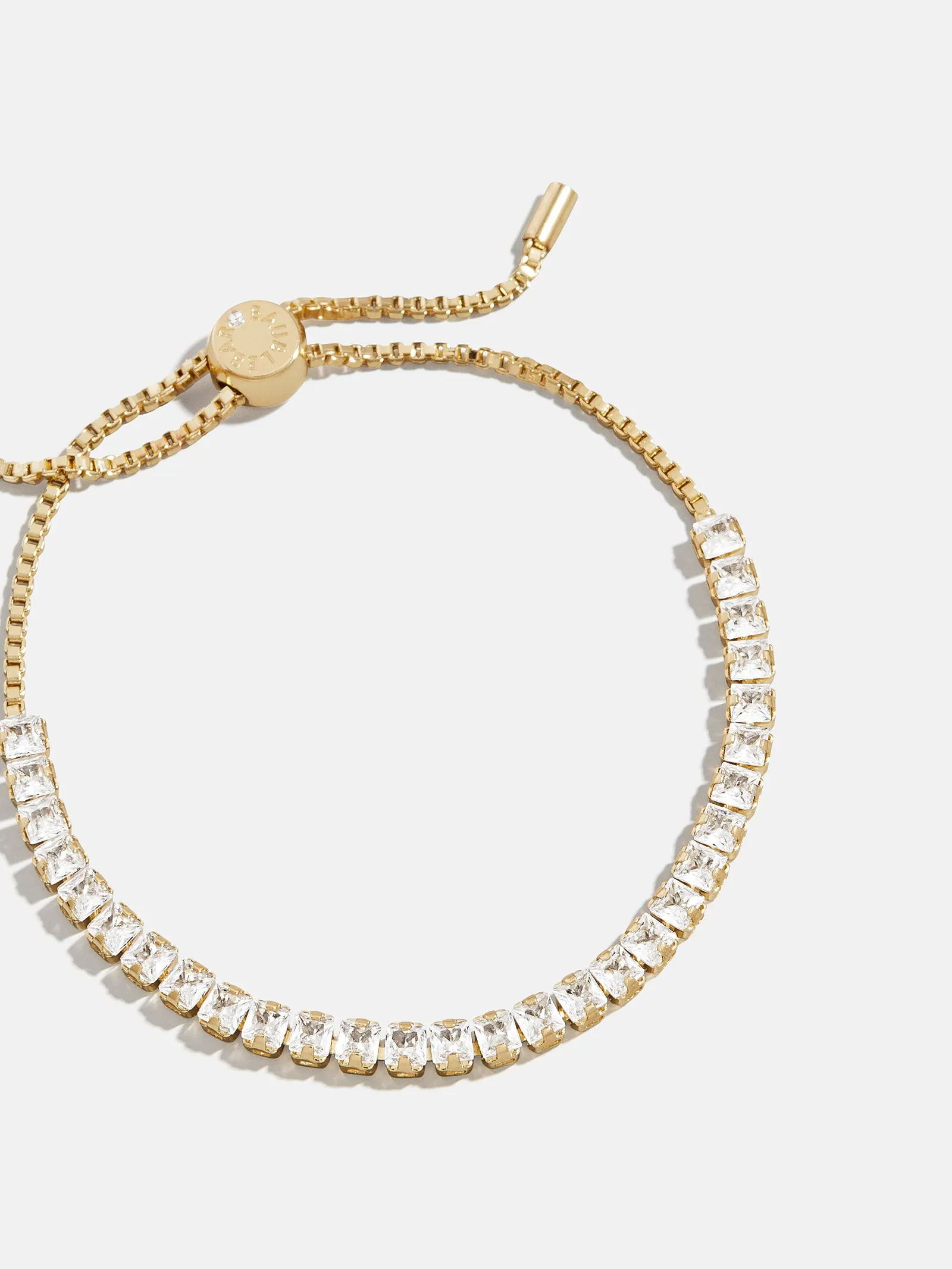 Brooke Tennis Bracelet - Square Stone sold by BaubleBar