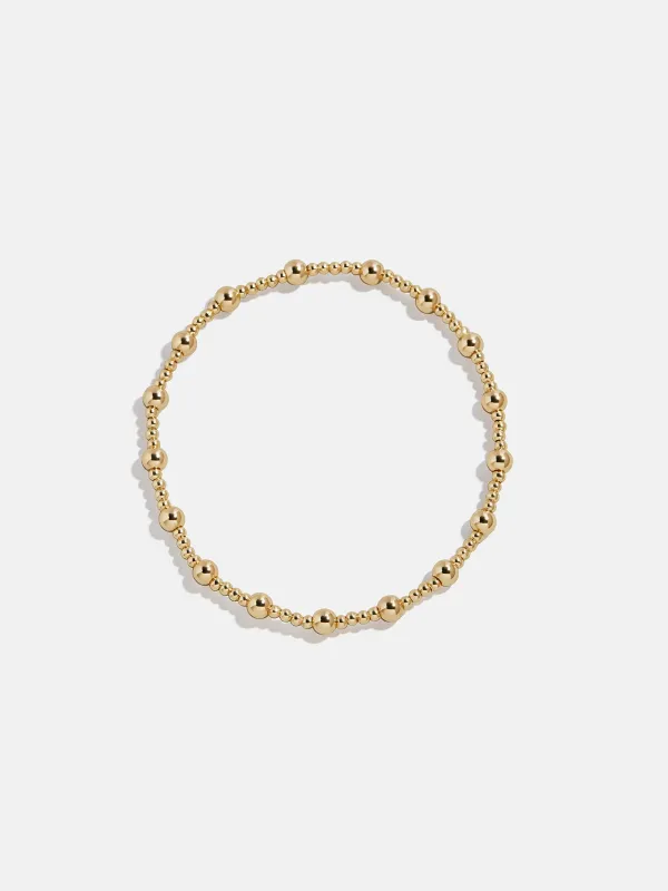 Mini Pisa Bracelet - 2MM/4MM Gold Pisa sold by BaubleBar