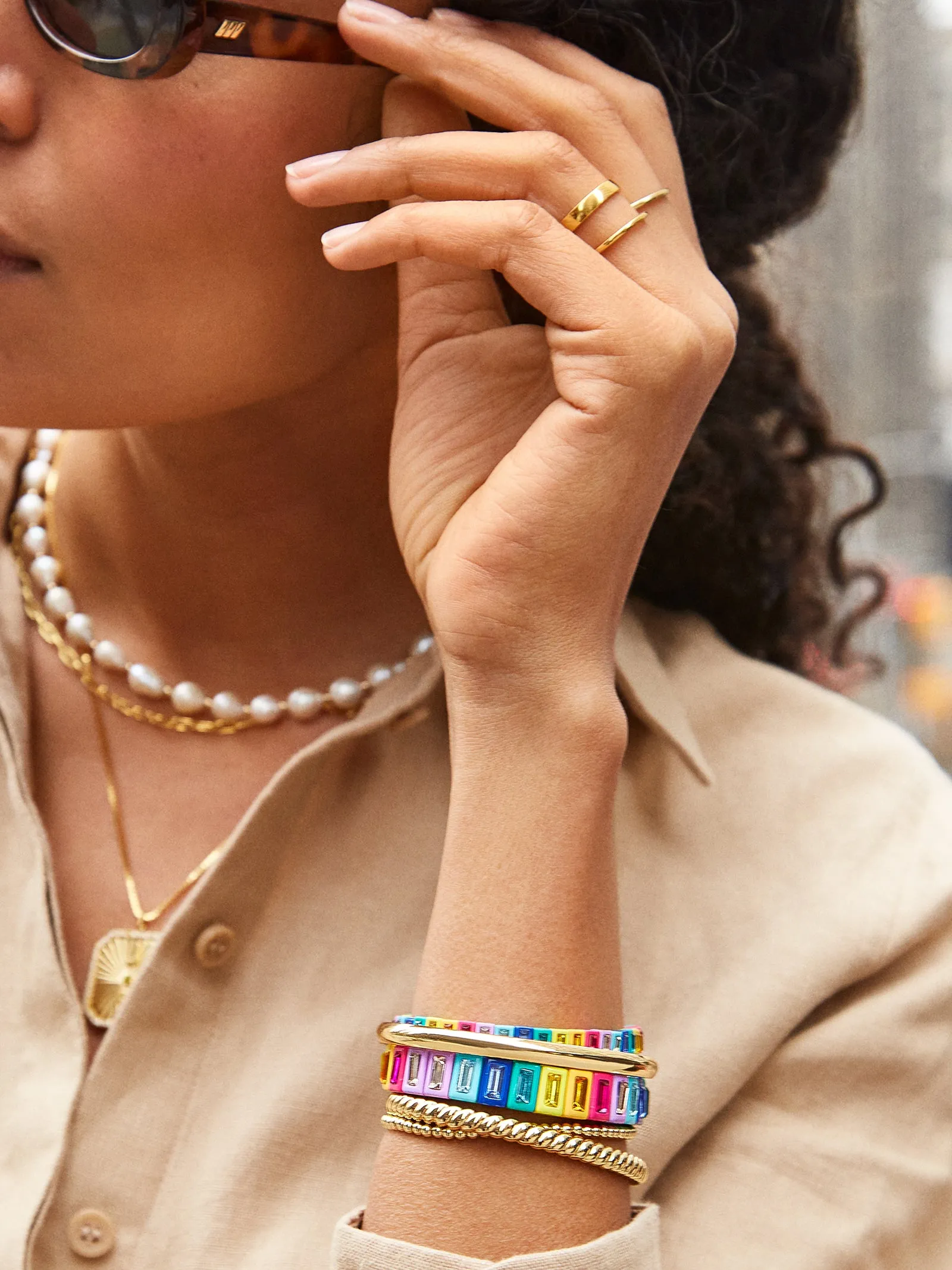 Mary Kate Bracelet - Multi sold by BaubleBar product image thumbnail 2