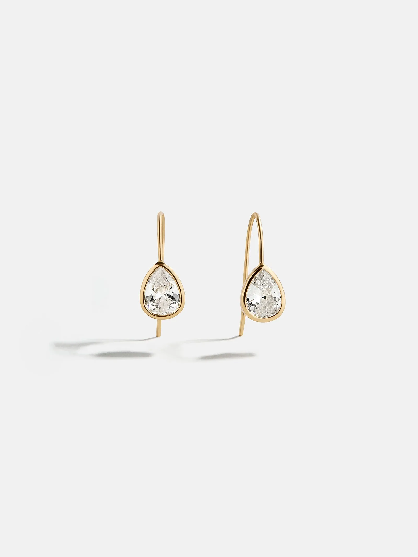 Jovie 18K Gold Earrings - Gold/Pavé sold by BaubleBar