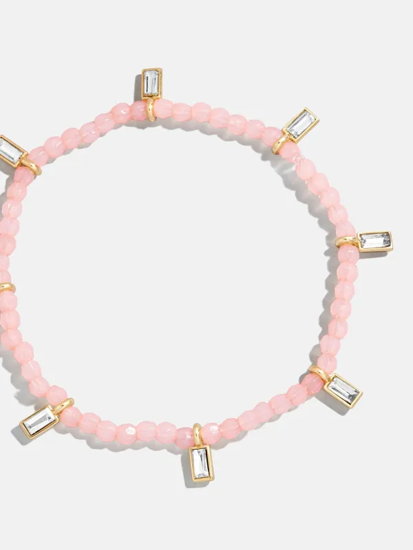 Crystal Beaded Bracelet - Blush sold by BaubleBar