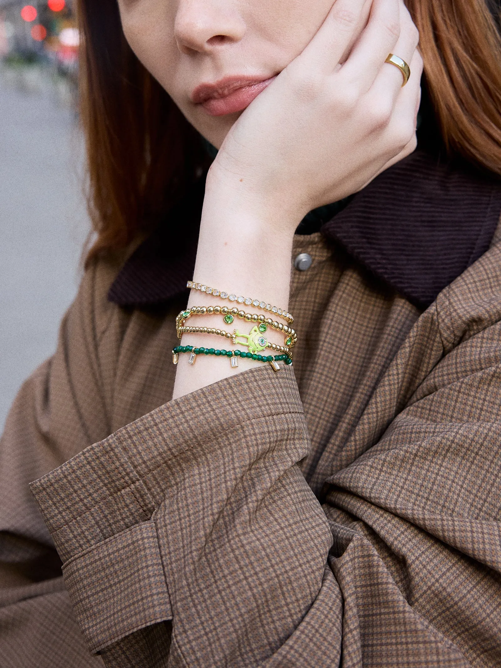 Disney Pixar Mike Wazowski Pisa Bracelet - Mike Wazowski sold by BaubleBar product image thumbnail 2