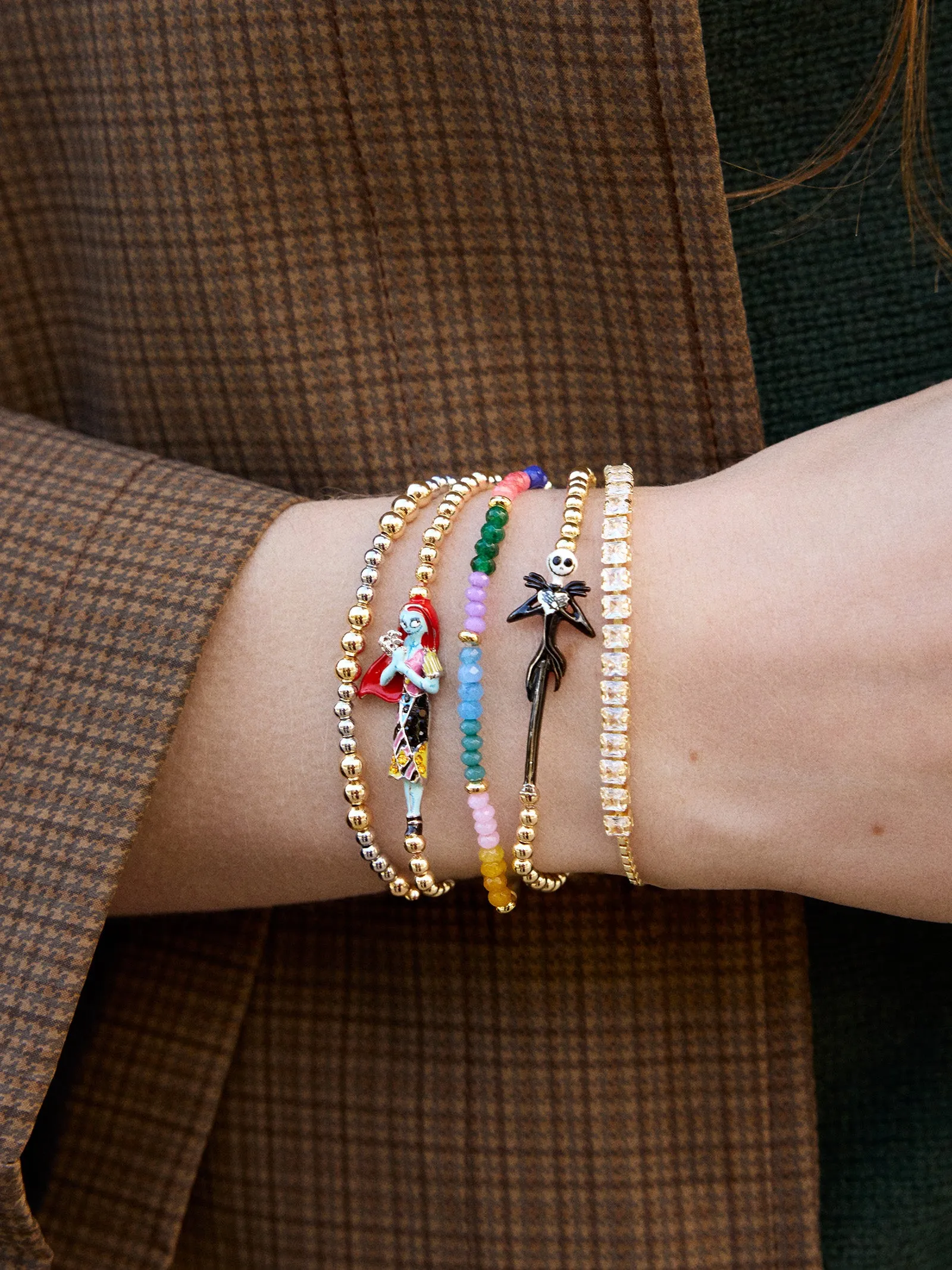 Disney Jack Skellington Pisa Bracelet - Jack Skellington sold by BaubleBar product image thumbnail 2