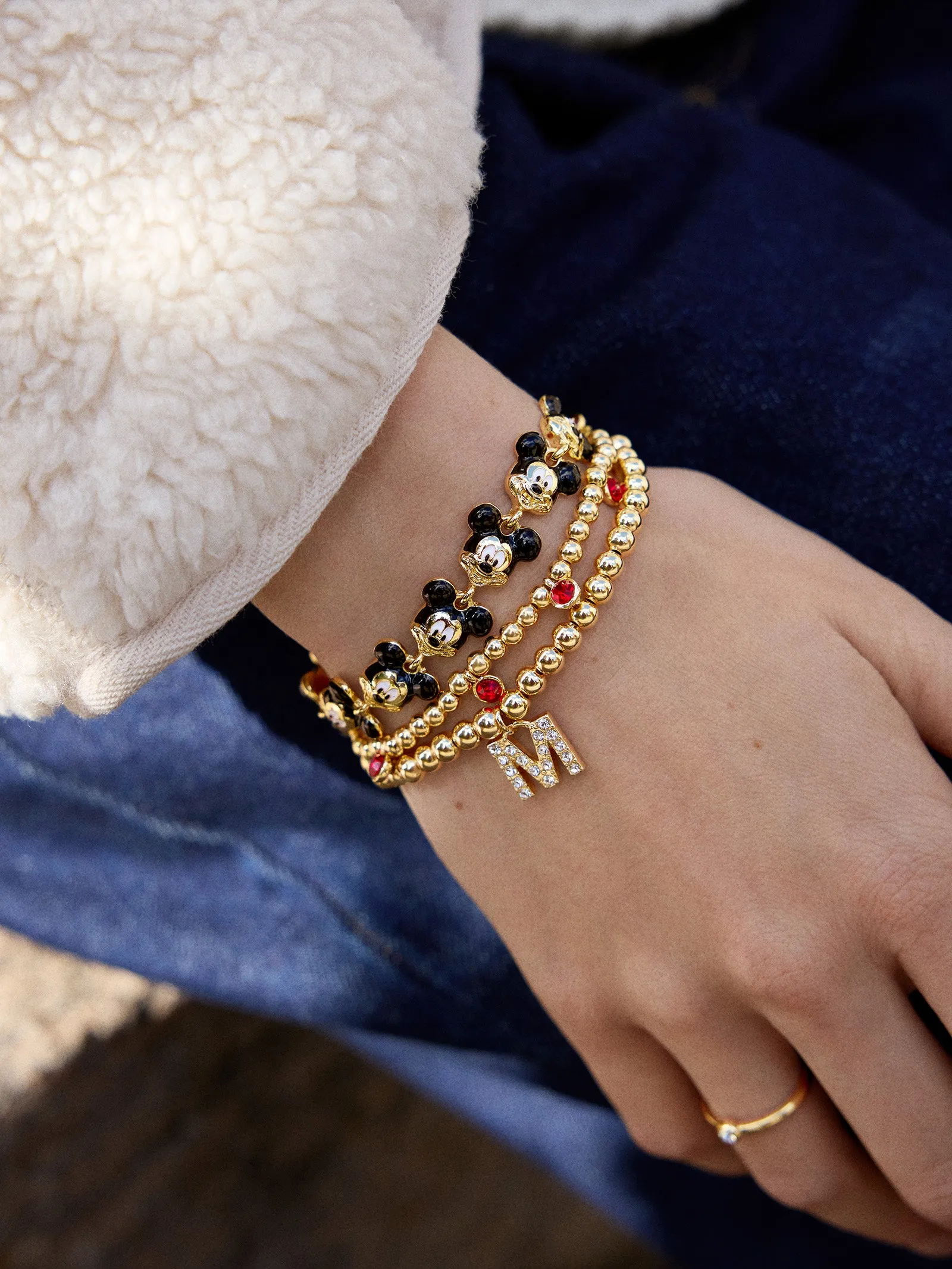 Disney Minnie Mouse Repeating Bracelet - Minnie Mouse sold by BaubleBar product image thumbnail 2