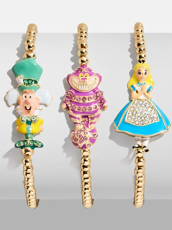 Disney Alice In Wonderland Pisa Bracelet - Alice In Wonderland sold by BaubleBar