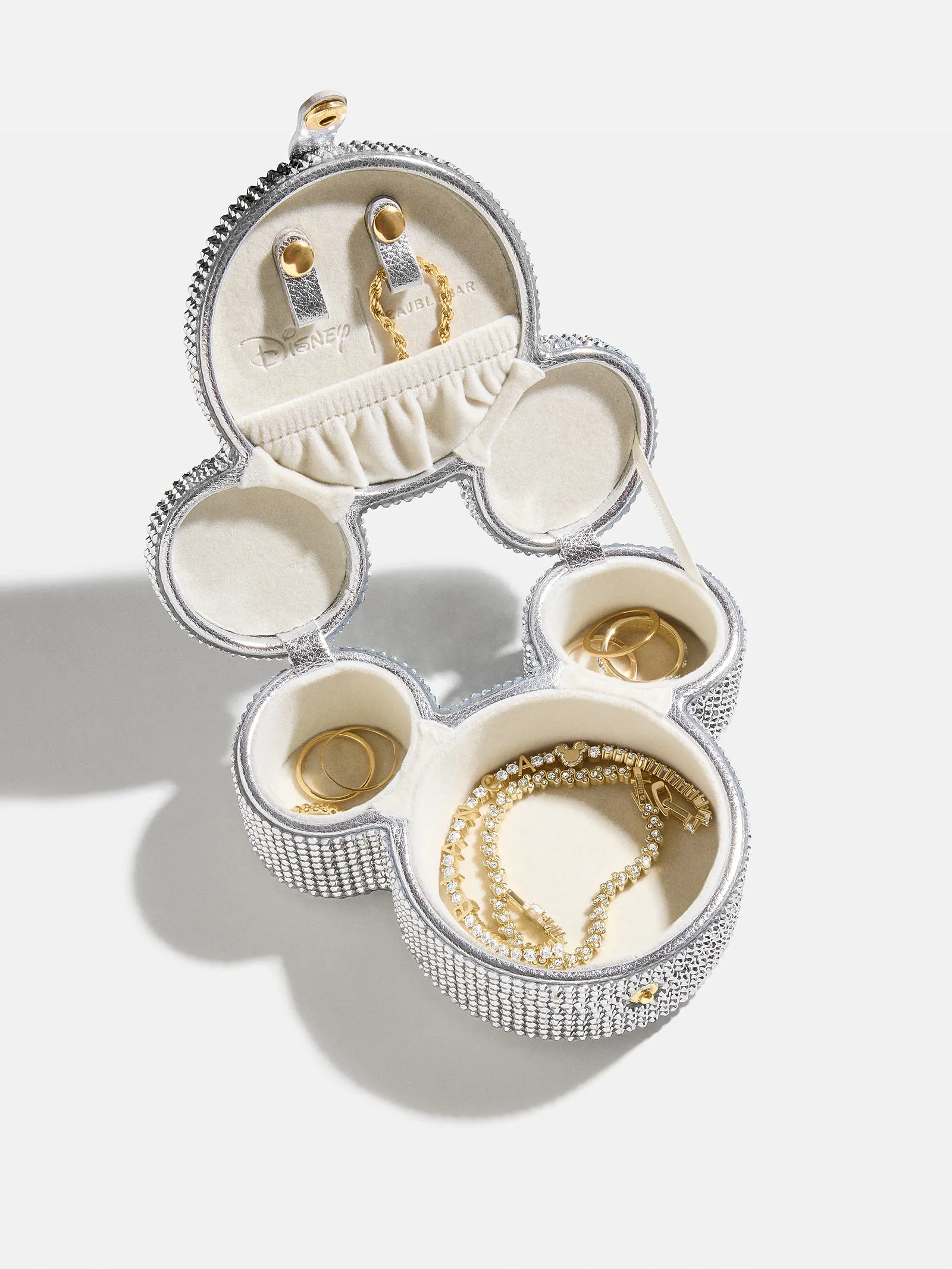 Disney Mickey Mouse Jewelry Storage Case - Silver sold by BaubleBar product image thumbnail 2