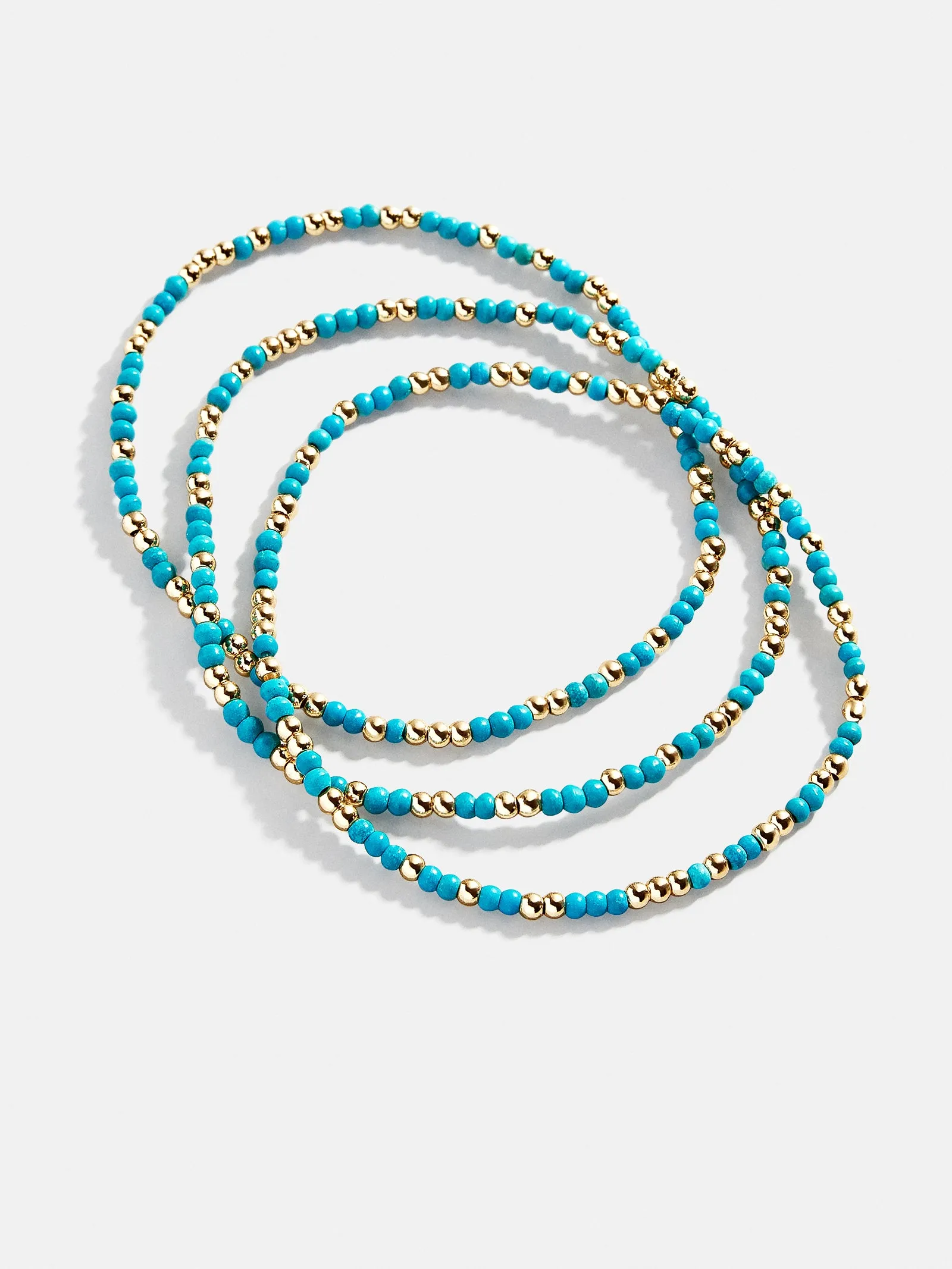 Sadie Bracelet Set - Turquoise sold by BaubleBar product image thumbnail 3
