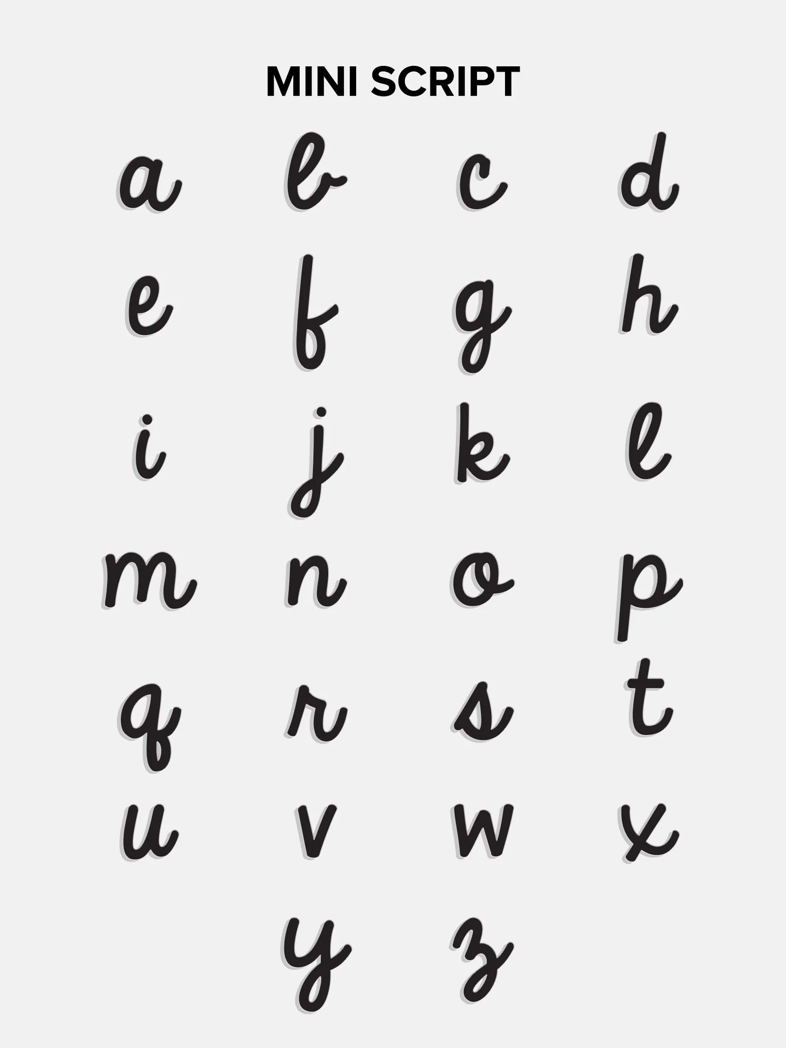 Mini Silver Pavé Script Cluster Custom Nameplate Necklace - 5 Names sold by BaubleBar product image thumbnail 4