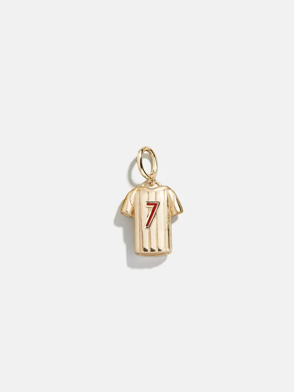 Jersey Custom Cluster Charm - Red made by BaubleBar