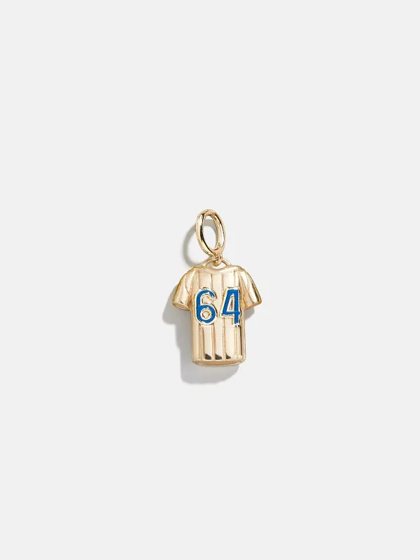 Jersey Custom Cluster Charm - Blue made by BaubleBar