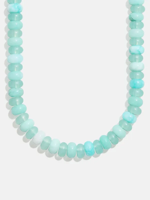 Joyce Semi-Precious Beaded Necklace - Turquoise sold by BaubleBar