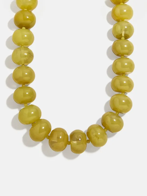 Joan Semi-Precious Necklace - Olive sold by BaubleBar