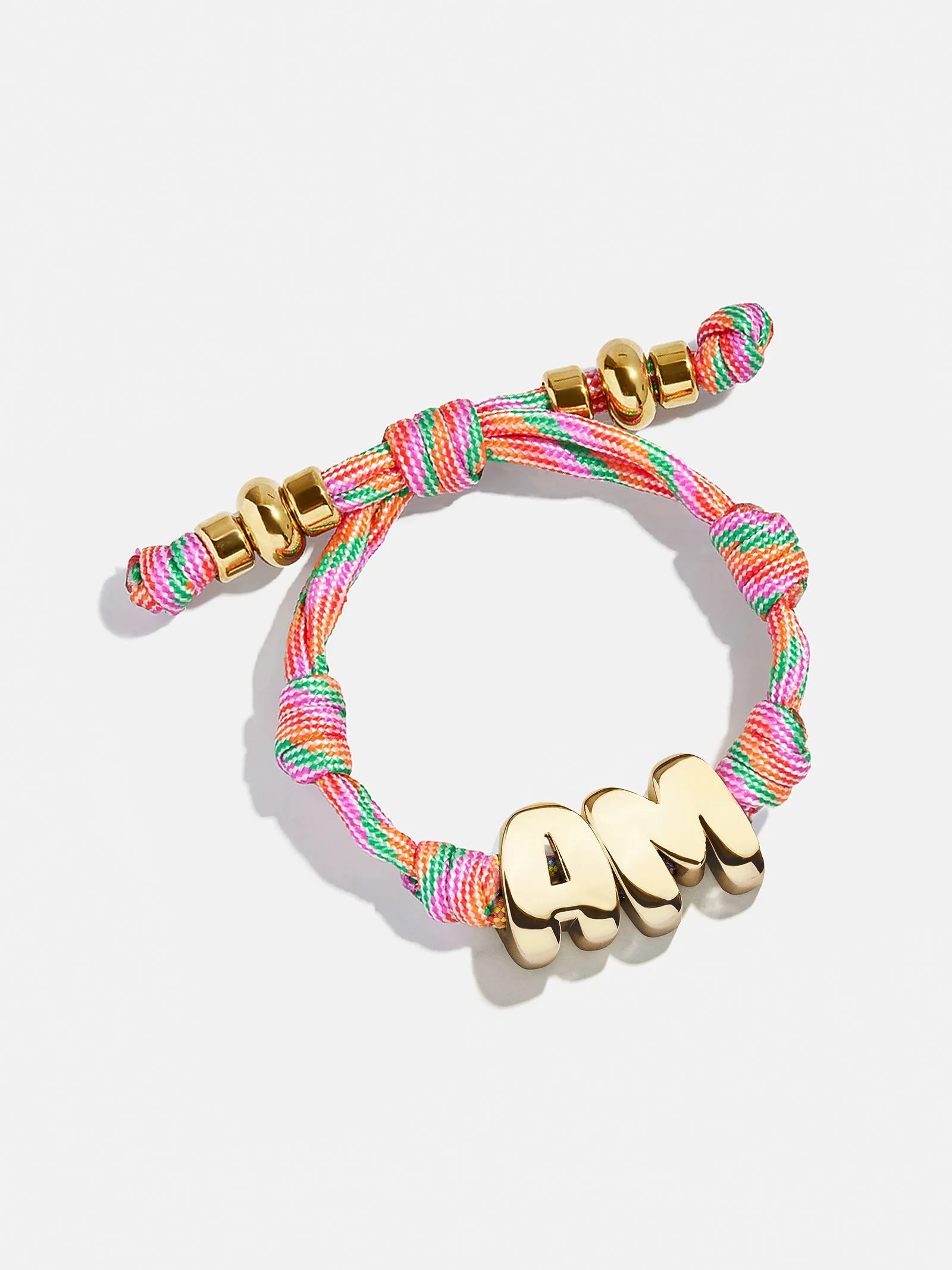 Knotty Initial Custom Bracelet - Bold Multi Double Letters sold by BaubleBar product image thumbnail 3