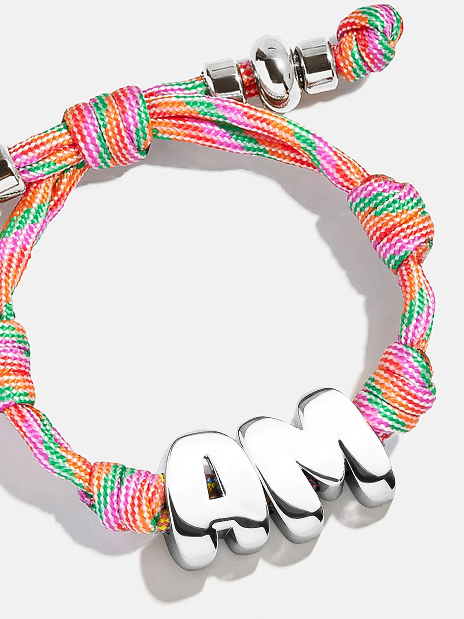Knotty Initial Custom Bracelet - Bold Multi Double Letters sold by BaubleBar product image thumbnail 5