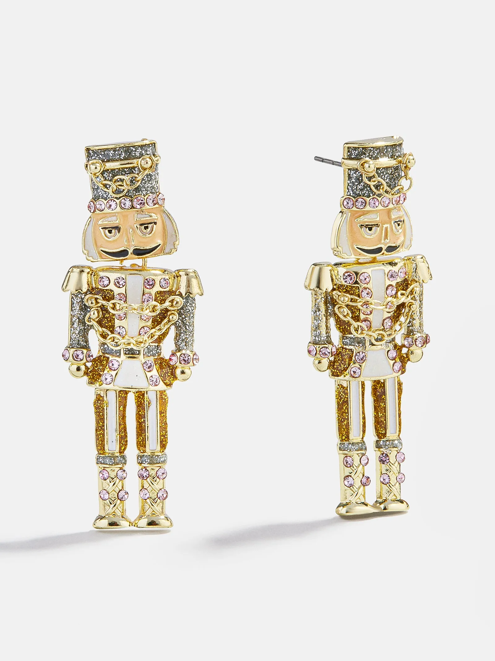 Sugarplum Soldier Nutcracker Earrings - Nutcracker sold by BaubleBar