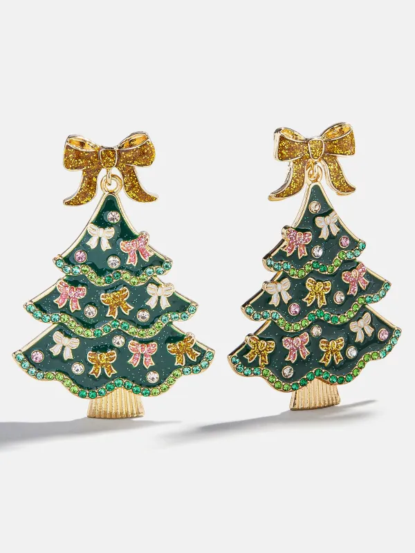 Feeling Pine Christmas Tree Earrings - Christmas Tree sold by BaubleBar