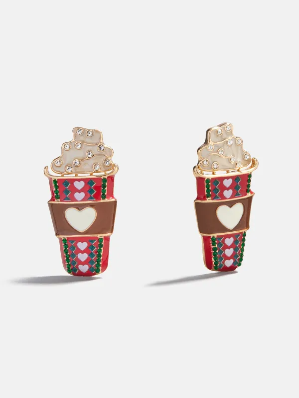 Merry Mocha Statement Stud Earrings - Merry Mocha sold by BaubleBar